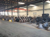 倉儲鑄件區(Storage area of warehouse casting parts)