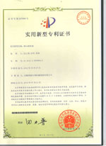 實用新型專利證書(Utility model patent)